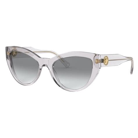 clear Versace sunglasses